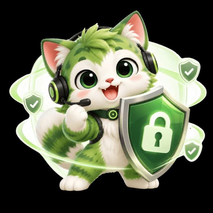 Maskot status order transparan